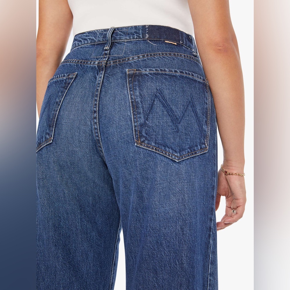 MOTHER Denim Lil Mother Half Pipe Ankle Jeans in Did You Bring Me Anything - 25 - Picture 5 of 16